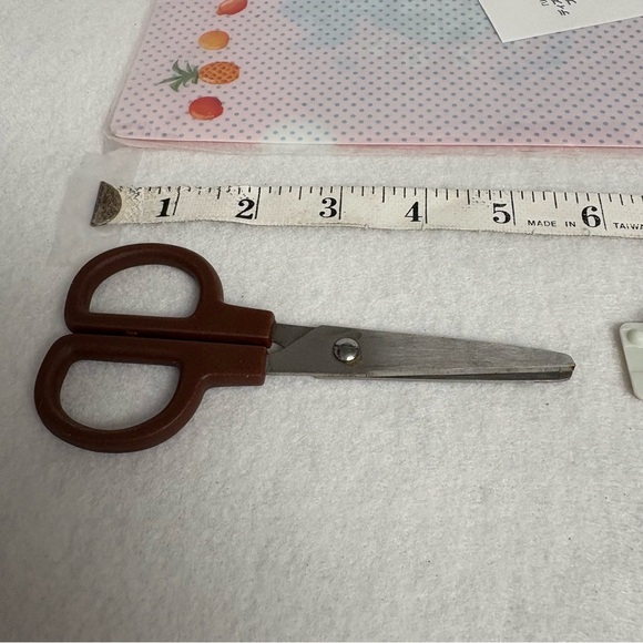 Set of 3 STITCH Scissors File Folders Green Pink Foil Roll Disney Japan - Picture 4 of 11